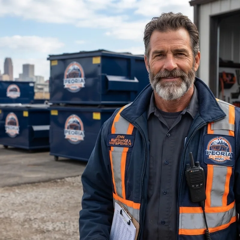 John, Maintenance & Yard Supervisor at Peoria Dumpster Pros